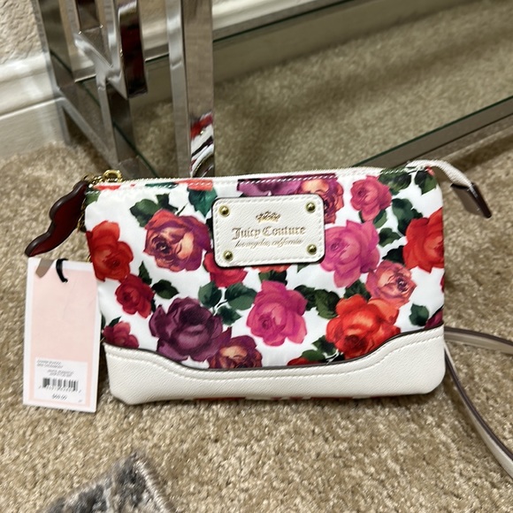 Juicy Couture Handbags - NWT Juicy Couture Floral Spring Crossbody